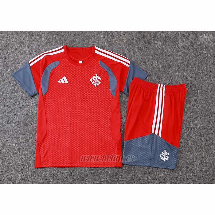 Chandal del SC Internacional Manga Corta 2026-2027 Rojo - Pantalon Corto